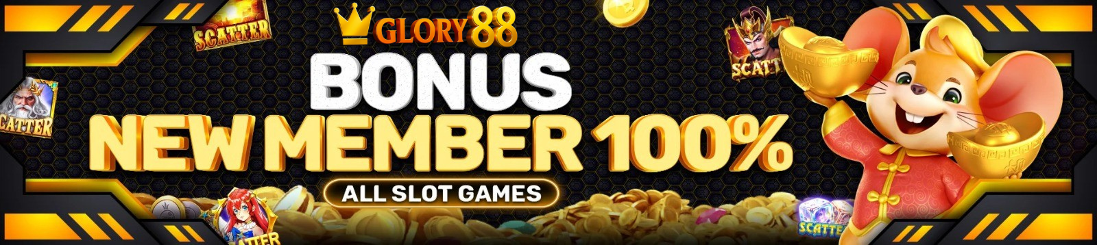 BONUS NEWMEMBER 100%
